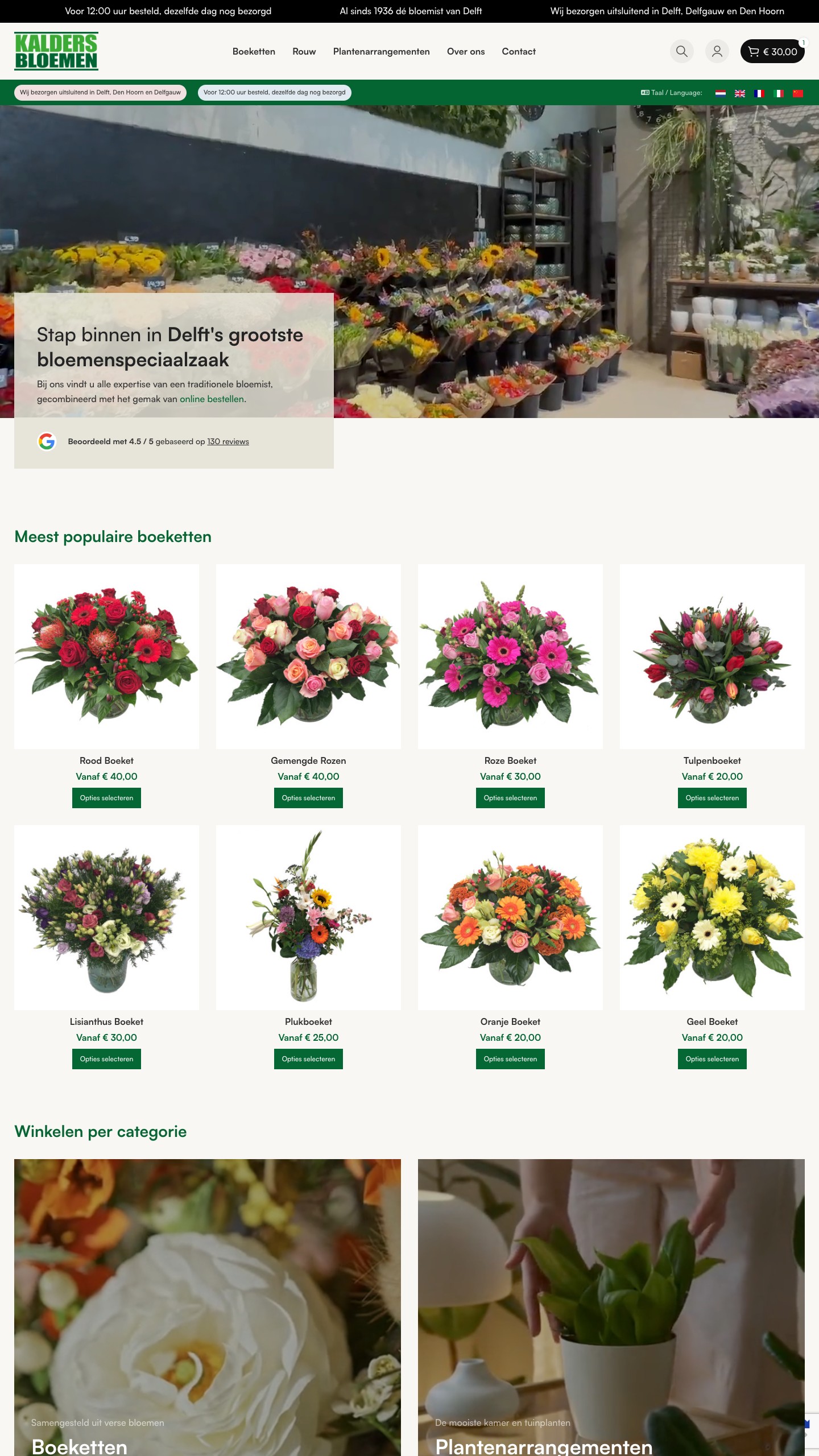 Kalders Bloemen